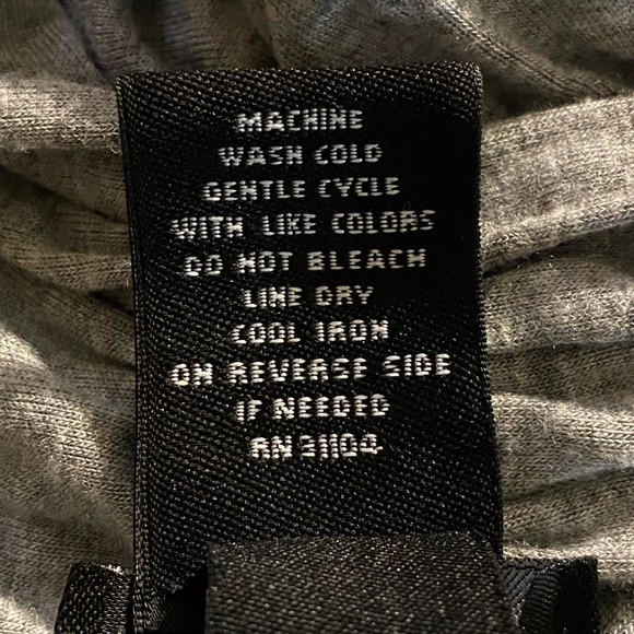 New Directions size L women’s long gray boho 3/4 sleeves light cardigan - Picture 6 of 7